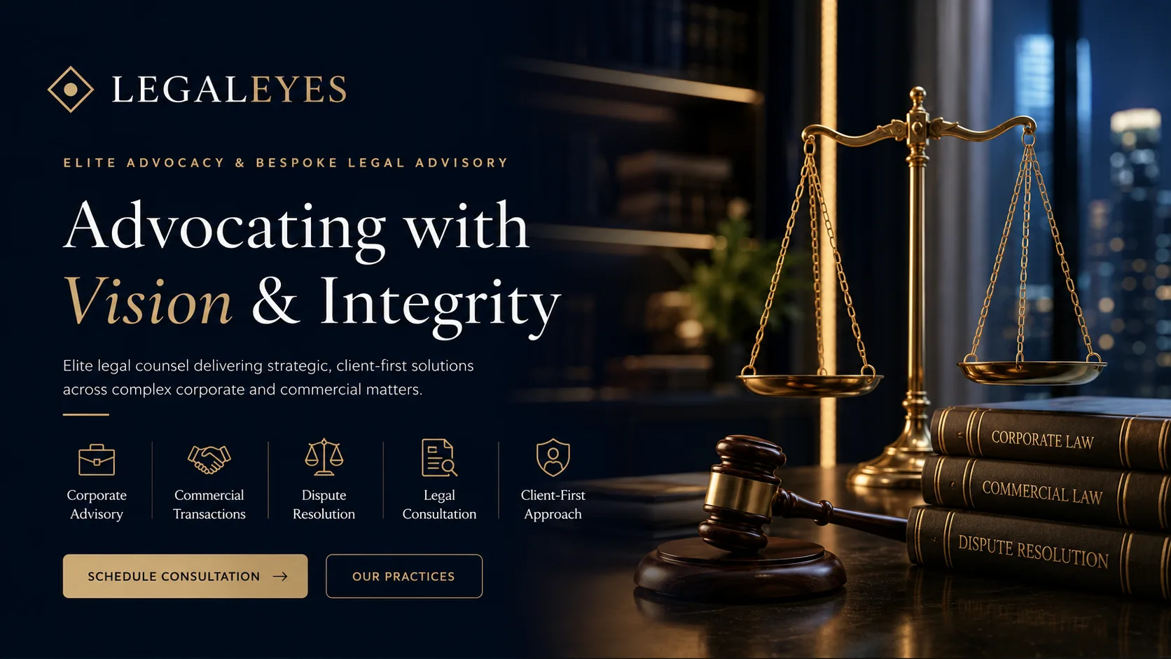 Legal Eyes — Premium Law Firm